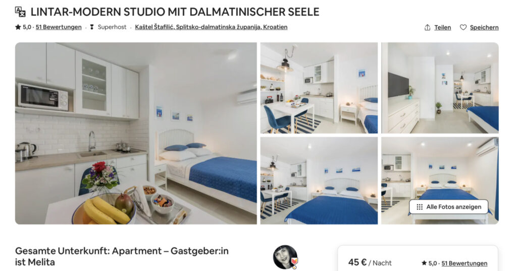 Linter-Modern Studio (Airbnb)