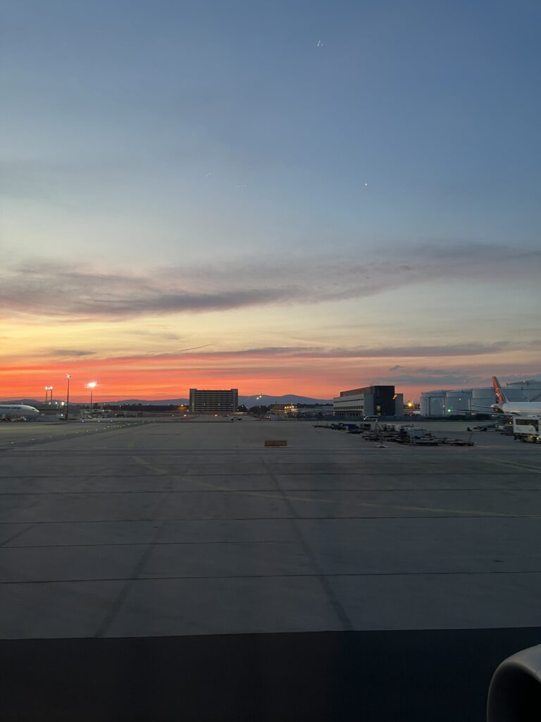 Flight STR - FRA - CDG