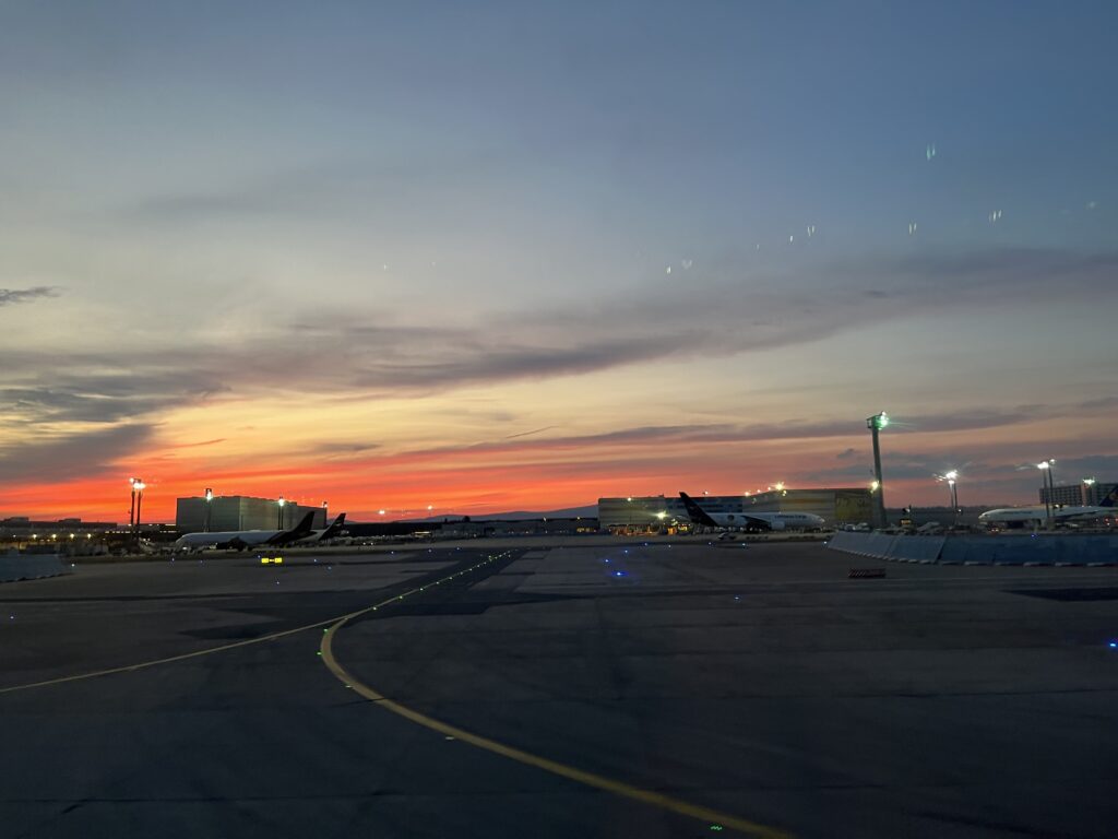 Flight STR - FRA - CDG