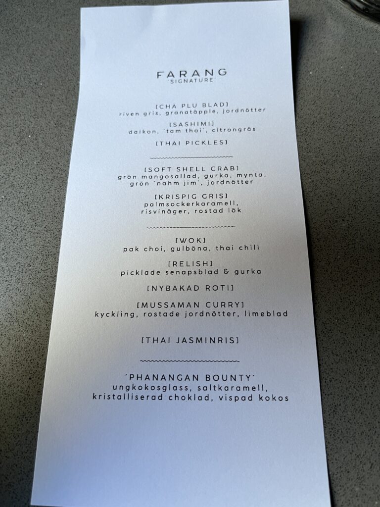 Restaurant Farang