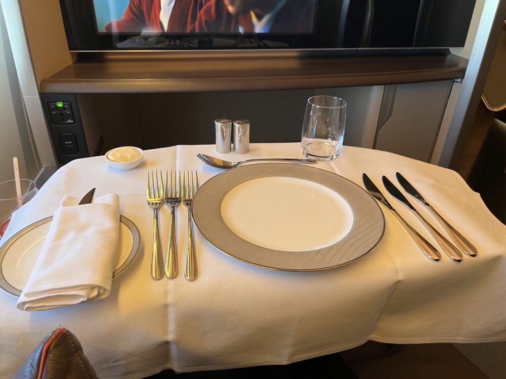 Singapore ZRH SIN First