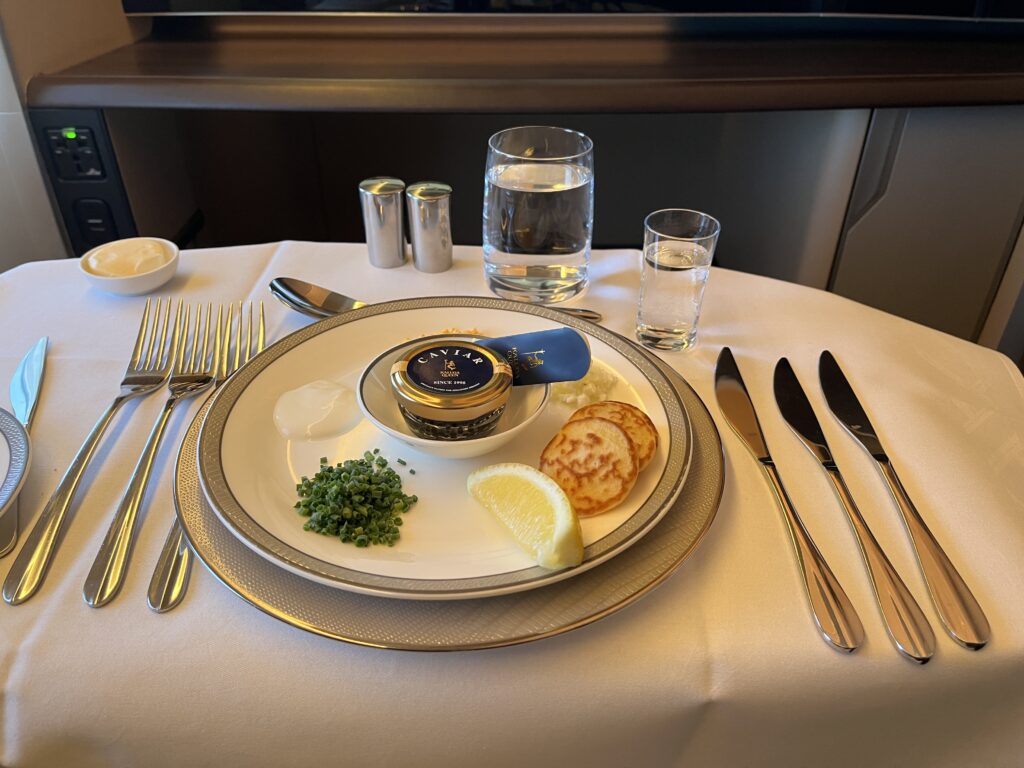 Singapore ZRH SIN First