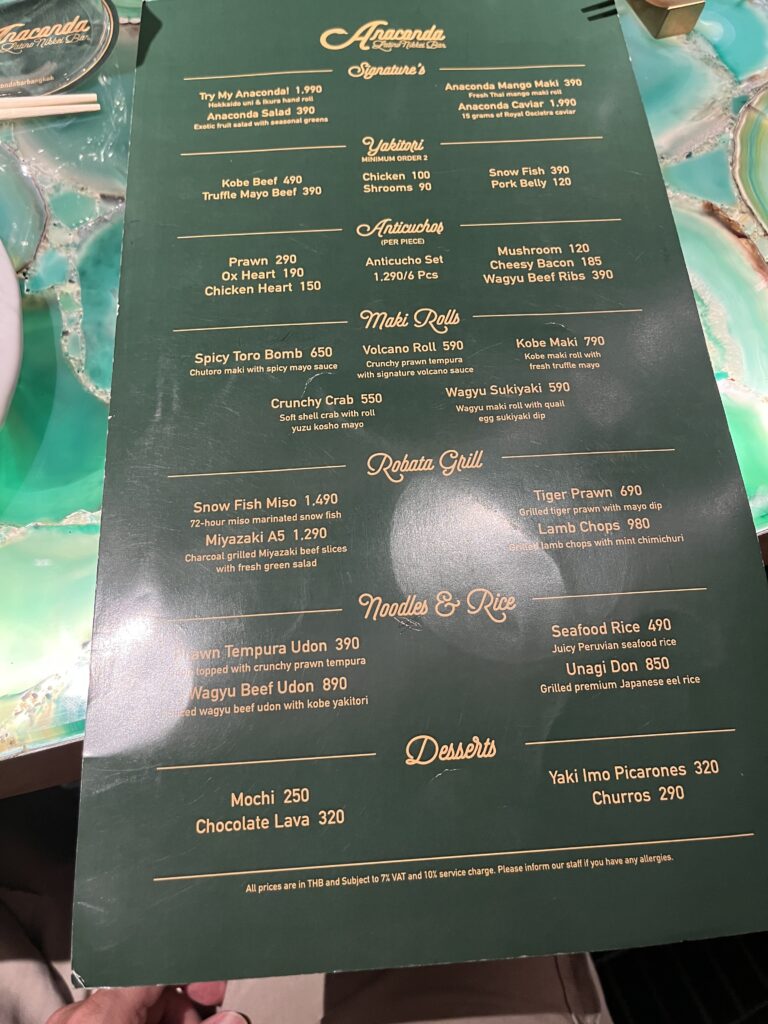 Anaconda Latino Nikkei Bar